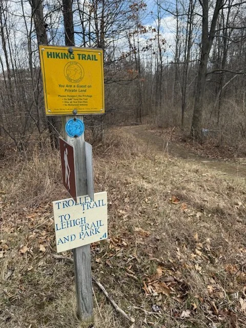 There are connections to Lehigh Crossing Park and the Lehigh Rail Trail  along the Auburn Trail.