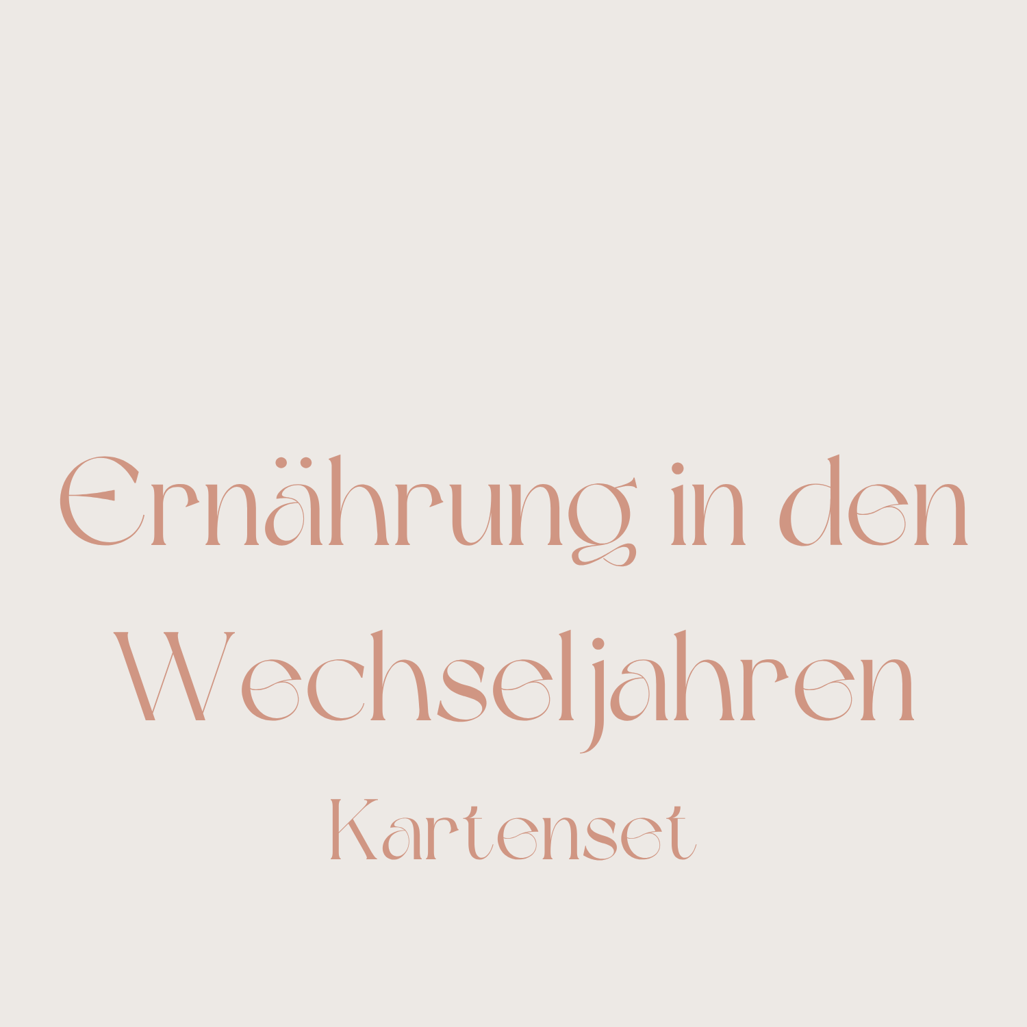 Ernährungskarten Set