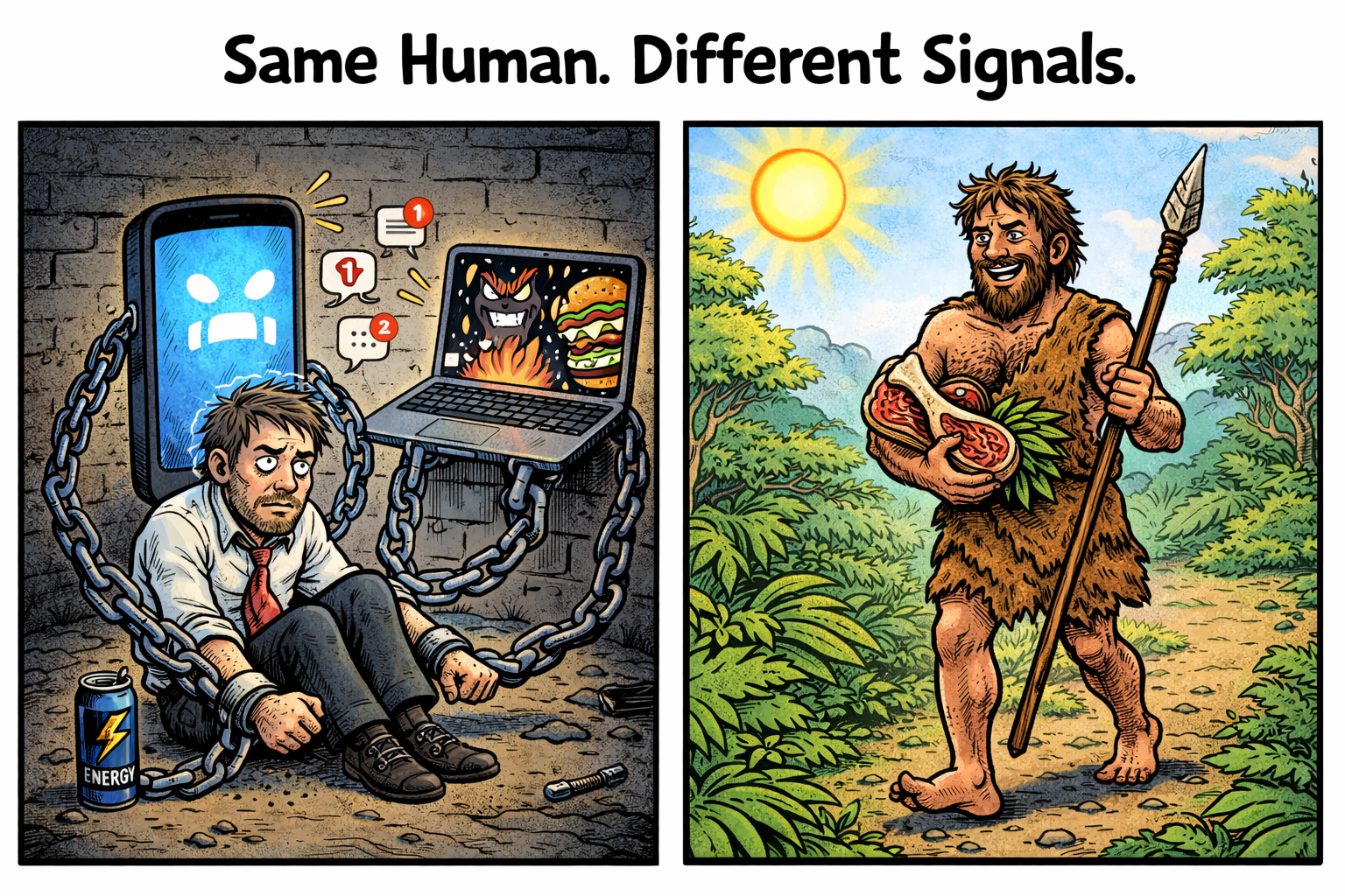 The Biological Mismatch: Why Modern Life Is Out of Sync With Your Ancestral Heritage