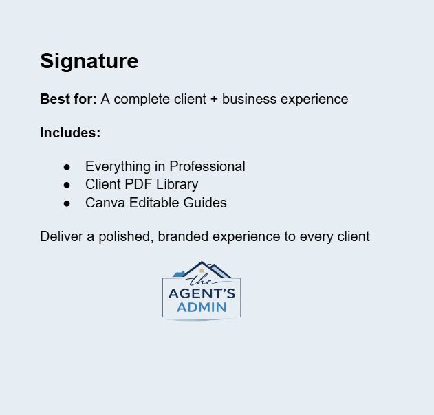 Signature Bundle