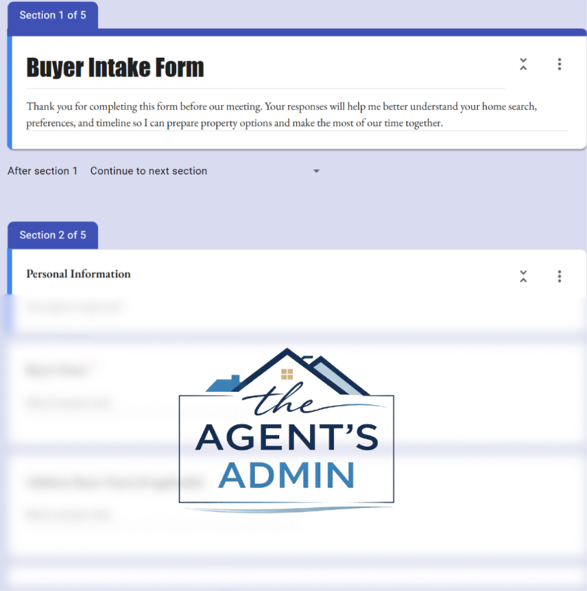 Buyer's Form Bundle