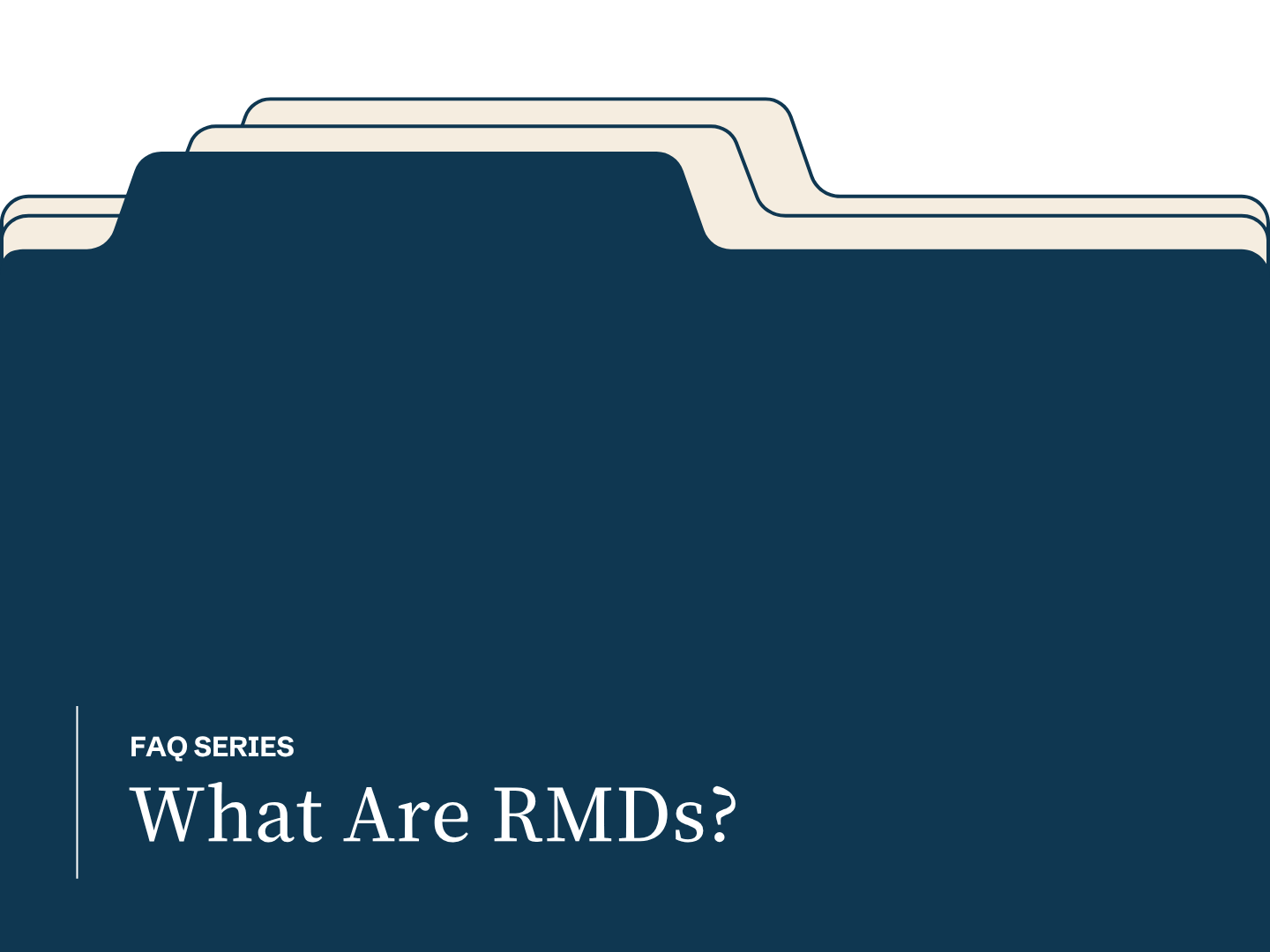 What are RMDs?