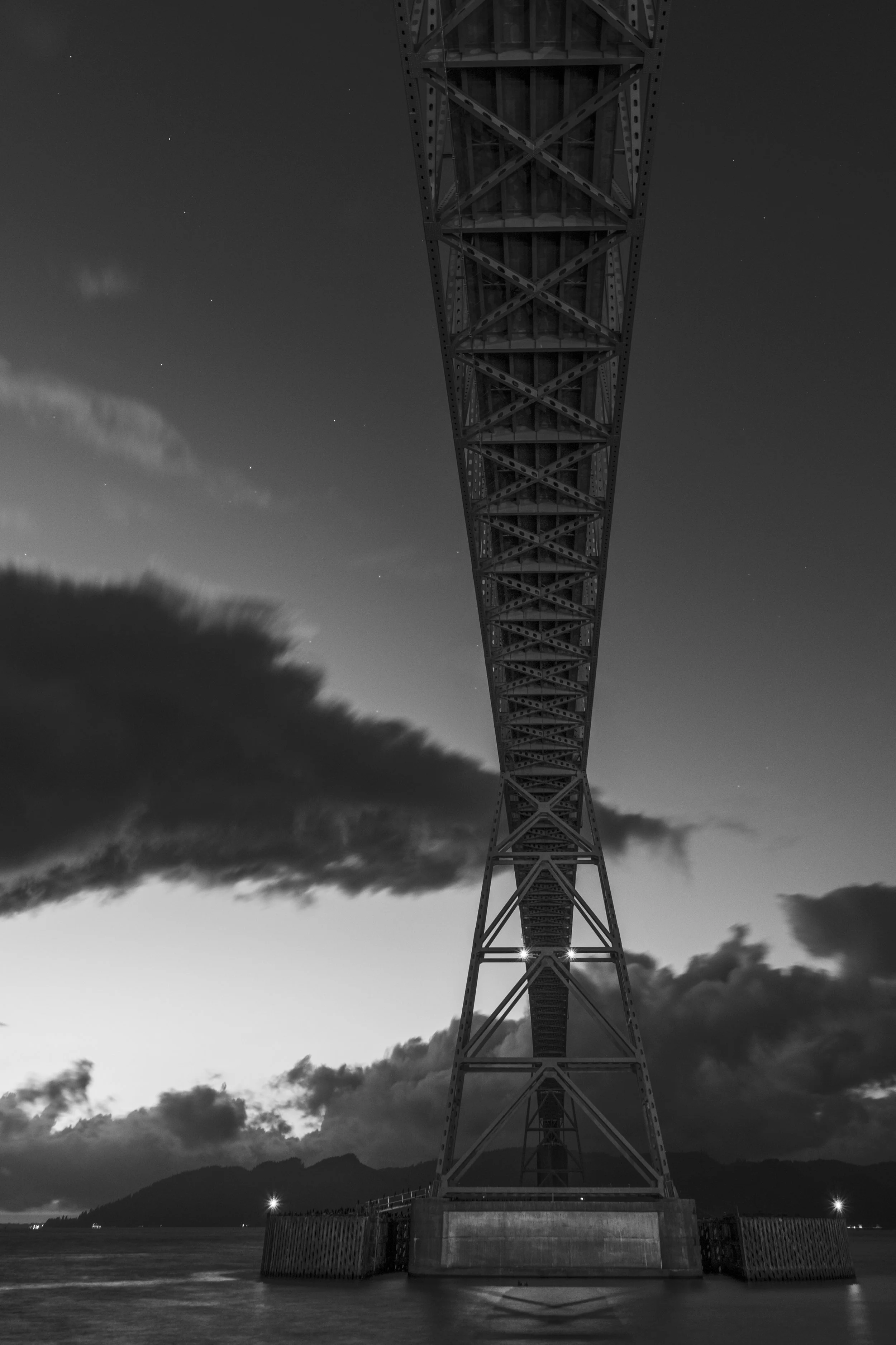 Astoria-Megler Bridge and Ursa Major, 2019