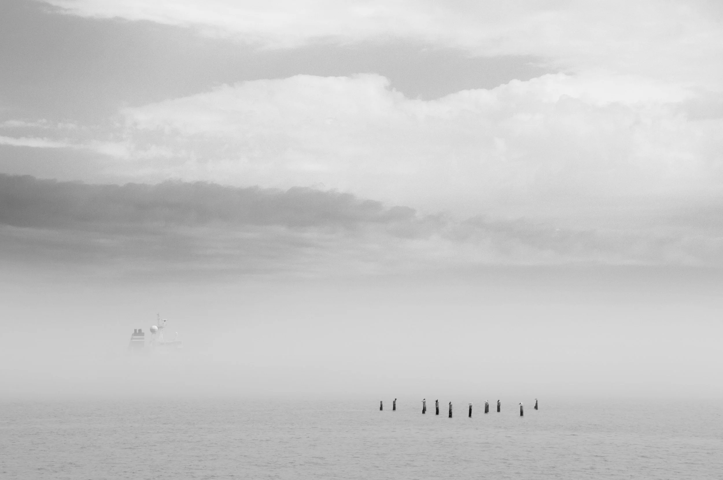 Ship in Fog, 2008