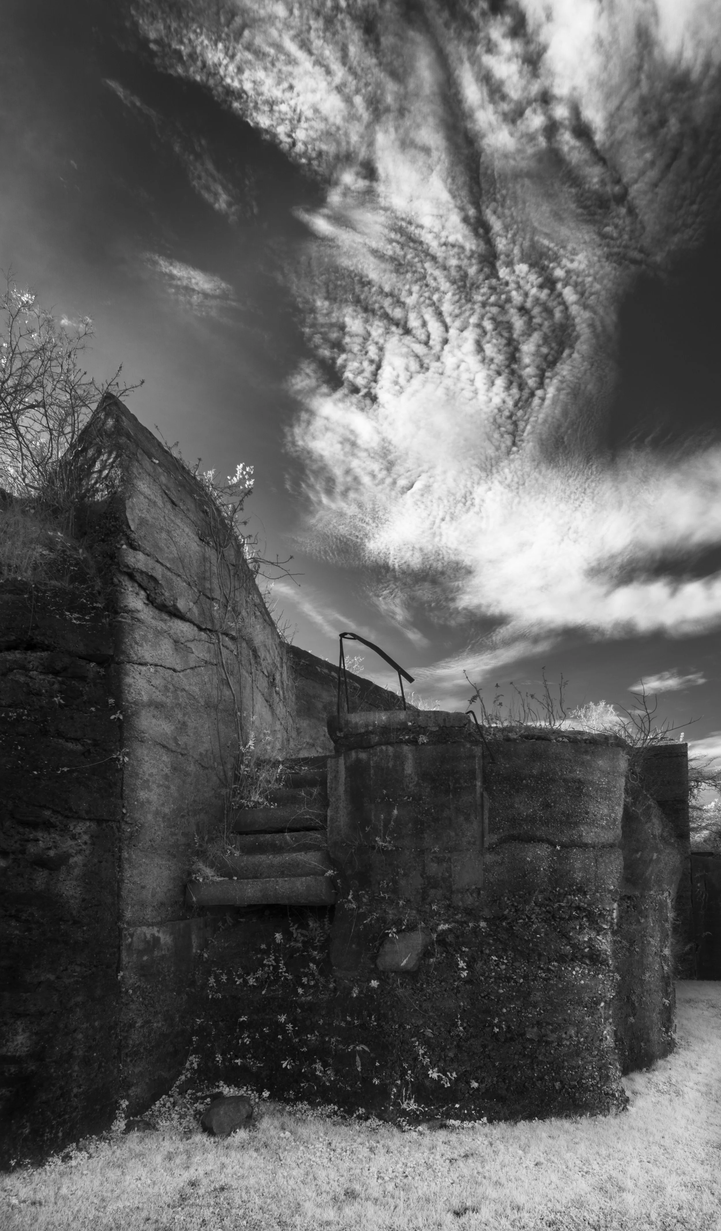 Wadsworth Stairs Infrared, 2025