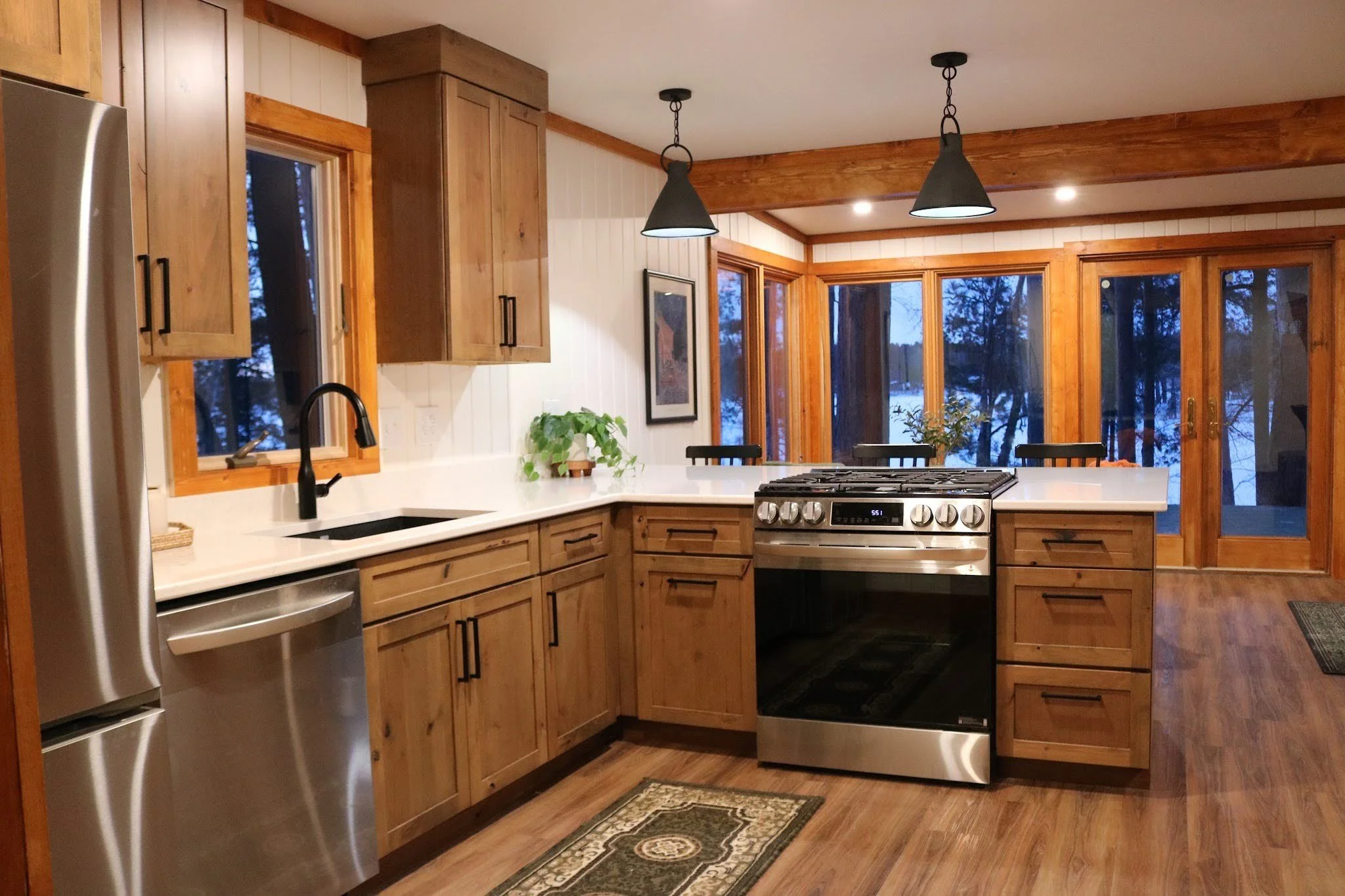 Prevost modern farm cabin