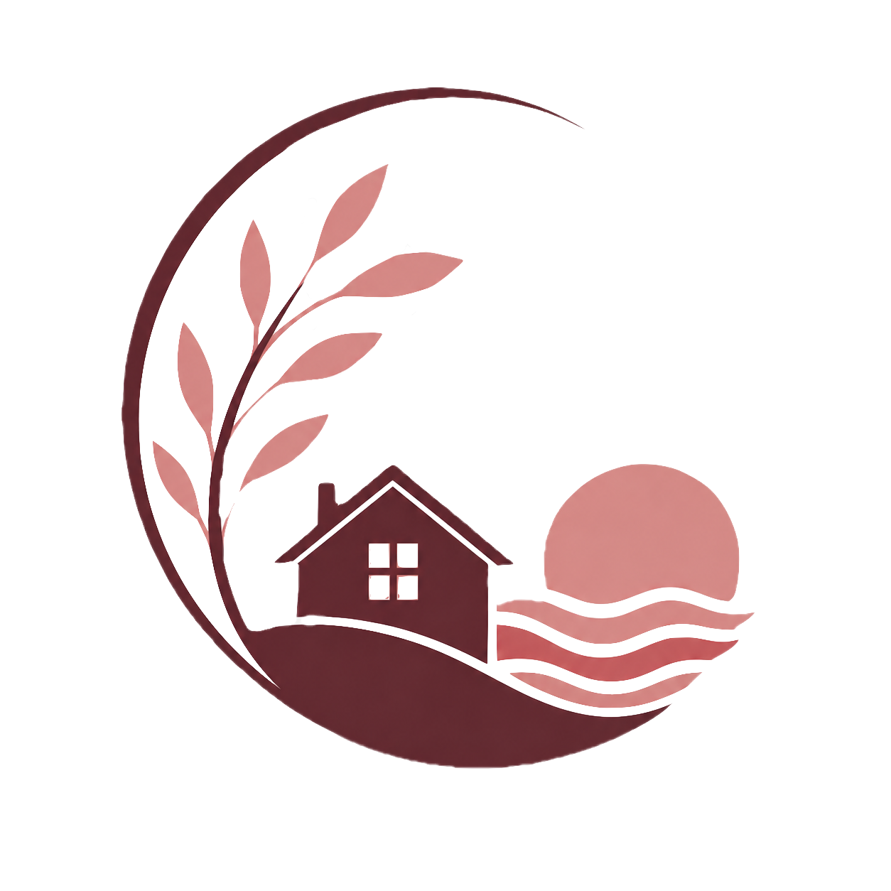 Cross-sectional diagram of a house connected to a geothermal energy system, showing underground pipes, heat pump, and building components.