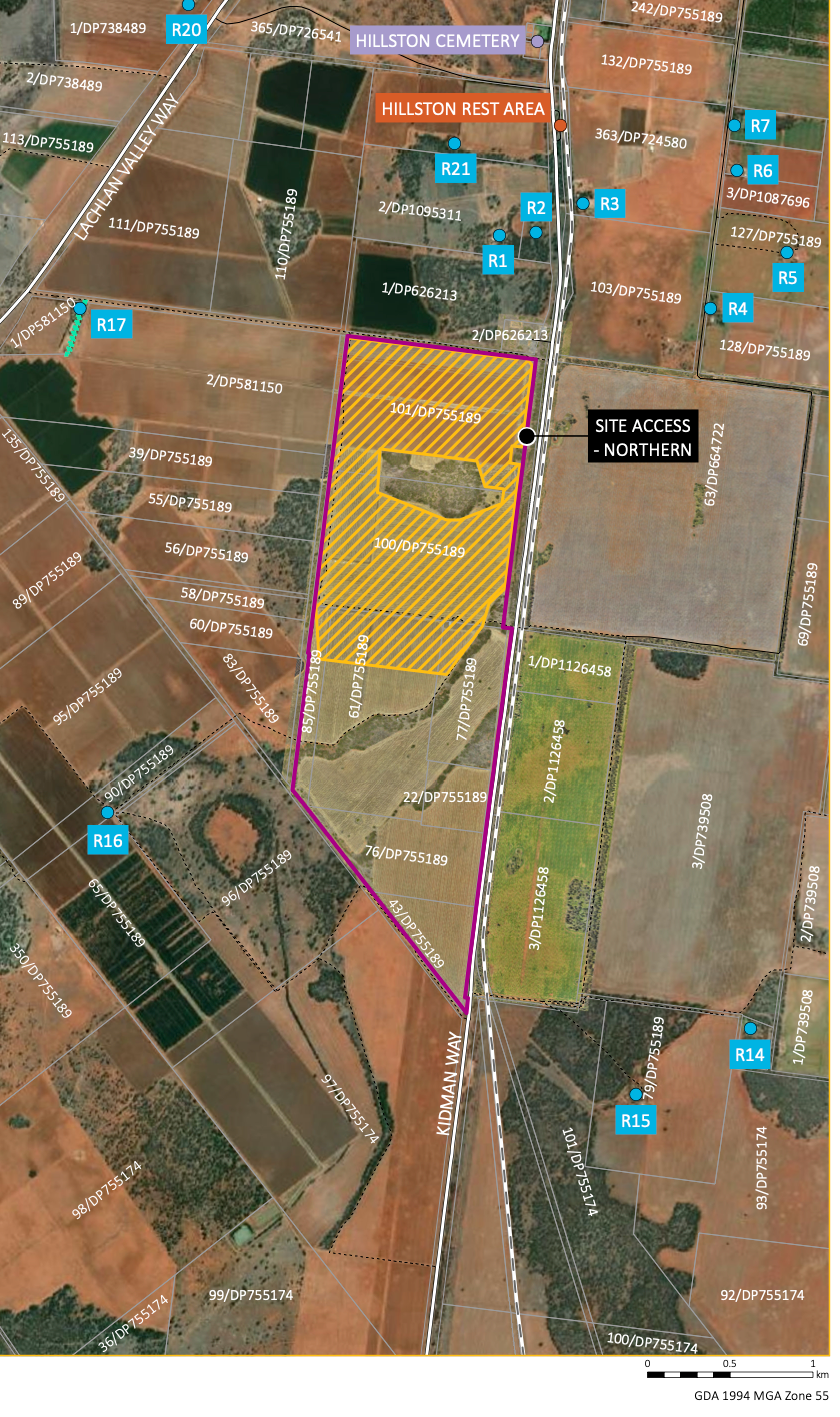 Revera Energy Project Hillston Solar Farm Map