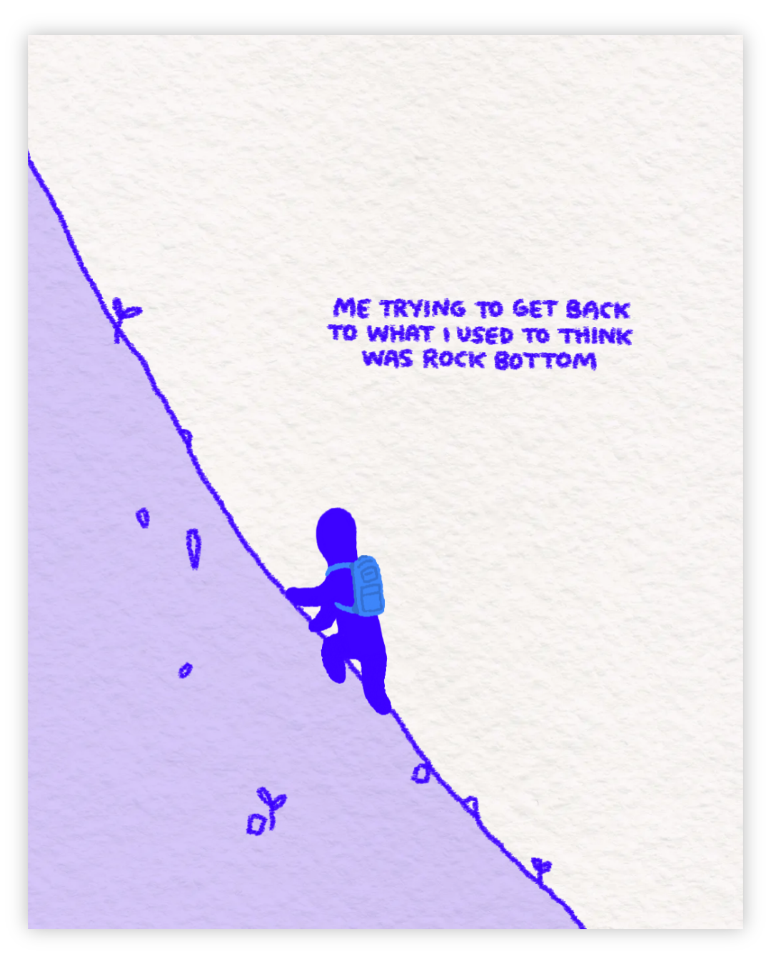 Rock Bottom Print
