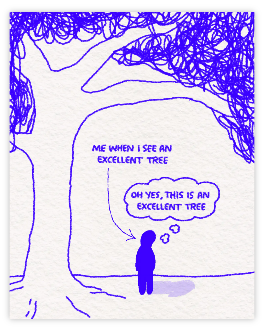 Excellent Tree Print