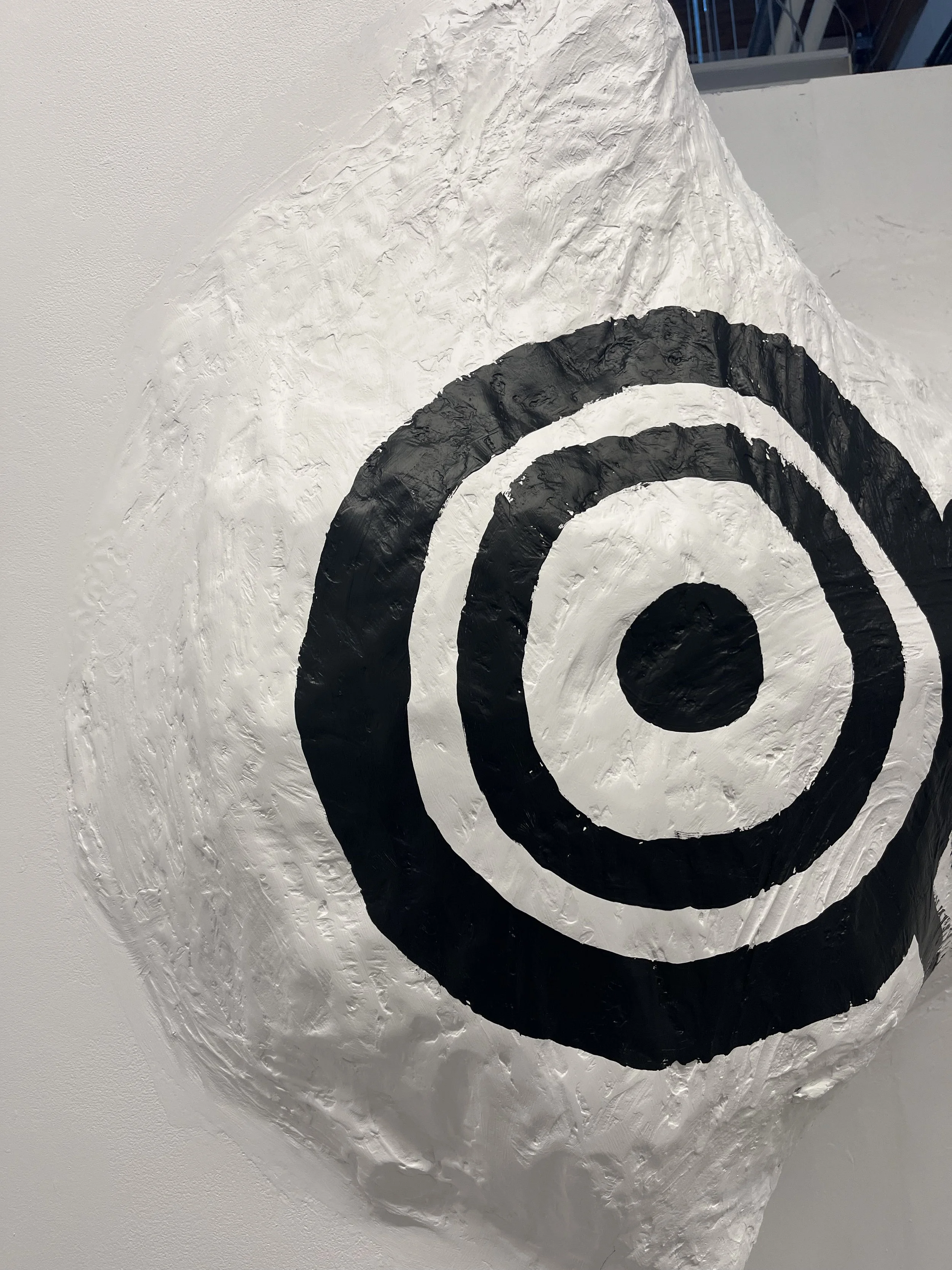 "Target" 2026 Sculpture Chicken wire, Dry Wall Mudding, Paper Mache 4"x5"x1"