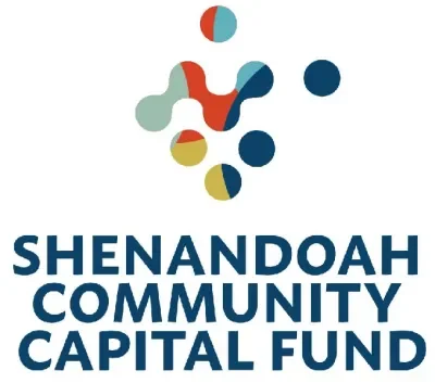 Shenandoah Community Capital Fund logo with colorful abstract circles