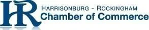 Harrisonburg-Rockingham Chamber of Commerce logo with text