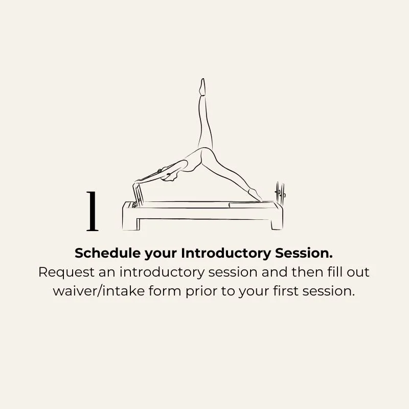 Schedule an introductory Pilates session with Andrea Moreno of Mira Movement Pilates in Charlotte NC.