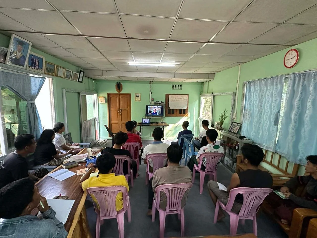 One of the locations where dozens of Myanmar youth participating in a leadership sharing session with Co-founder of VINSY Group. (March, 2026)