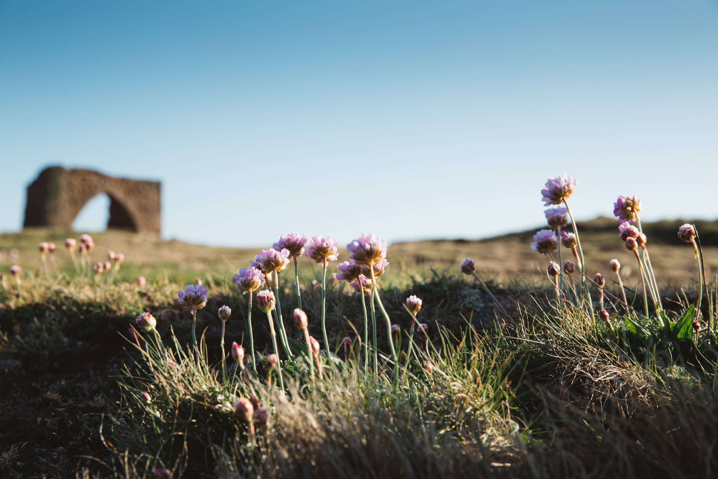 Gronez Castle in Jersey
