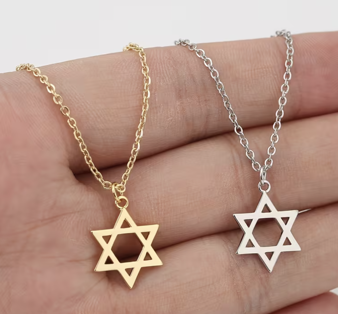 Jewish Star Necklace