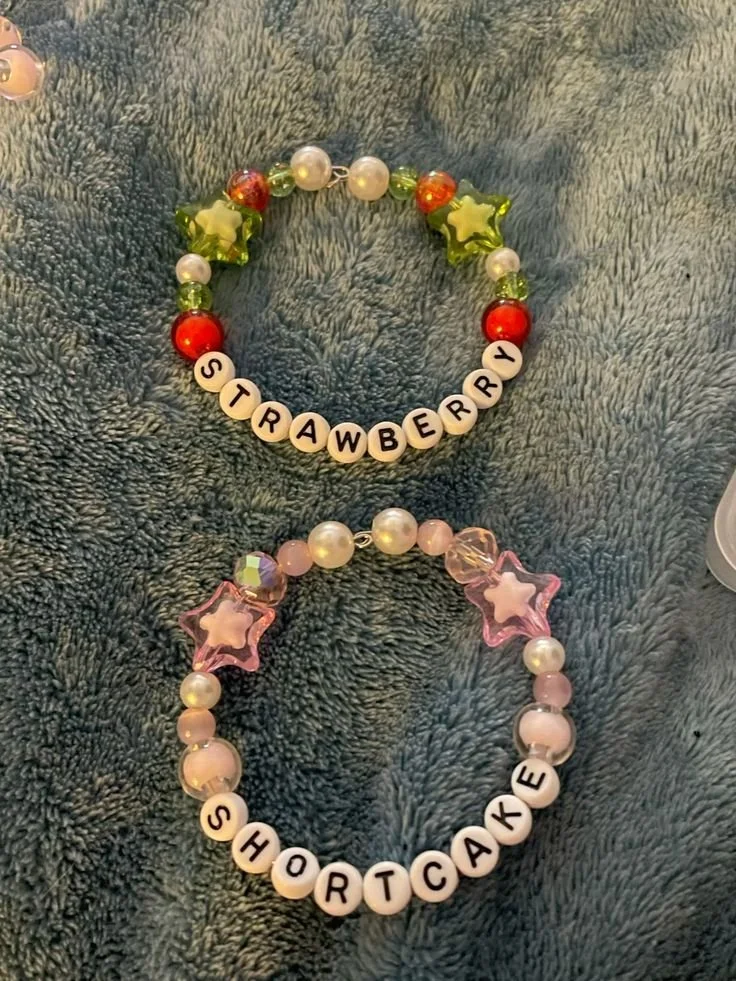 Strawberry Shortcake bracelets