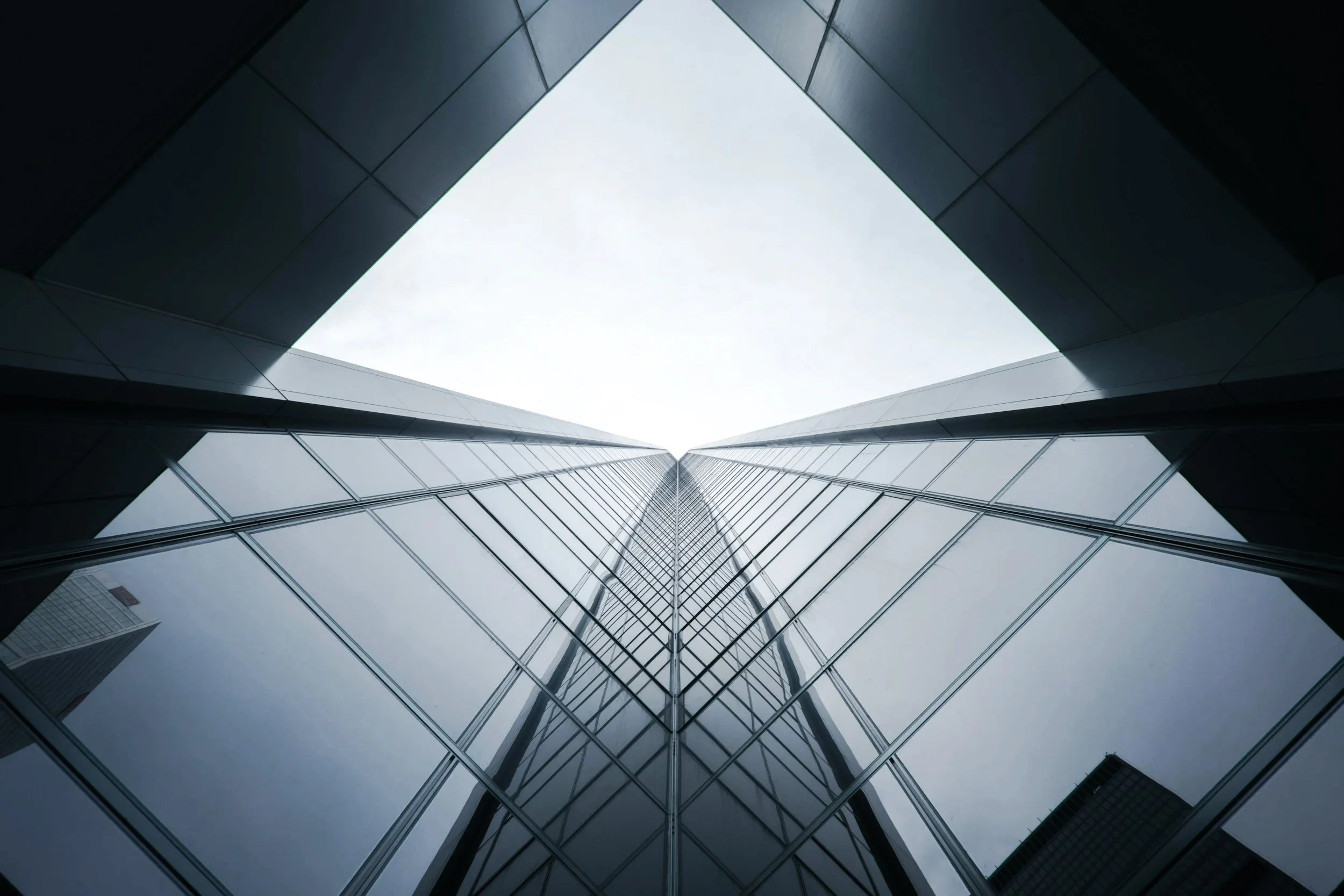 Allendale Advisory Group - Modern architectural structure representing disciplined advisory engagement, selectivity, and organizational clarity