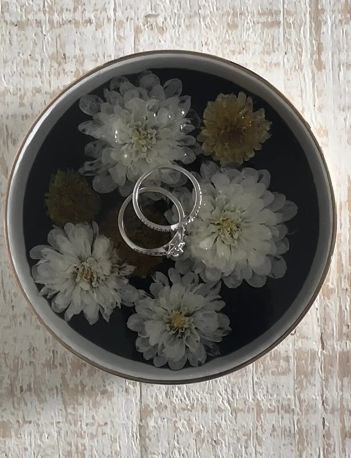 Small Floral Ring Dish