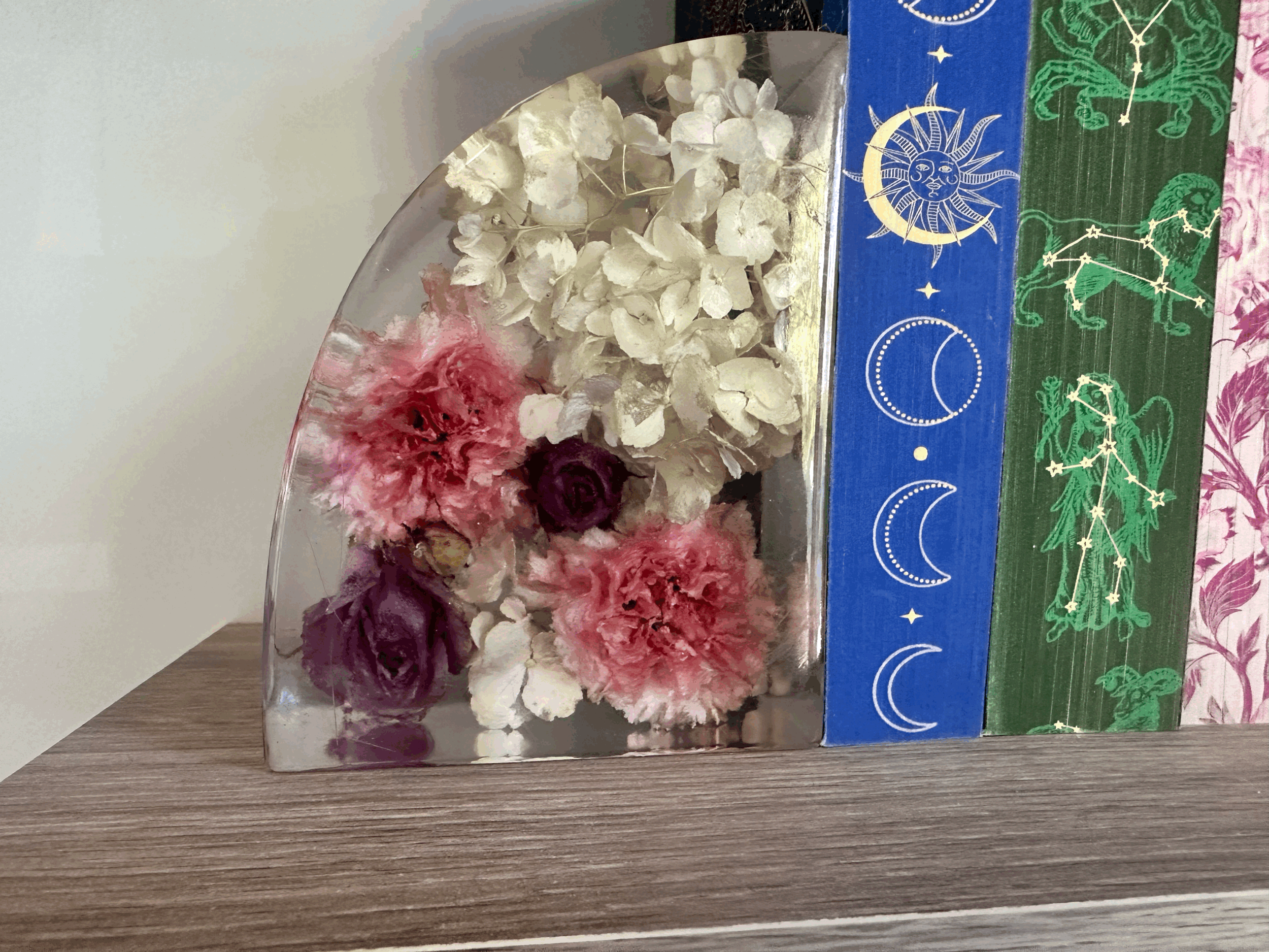 Spring Floral Bookends