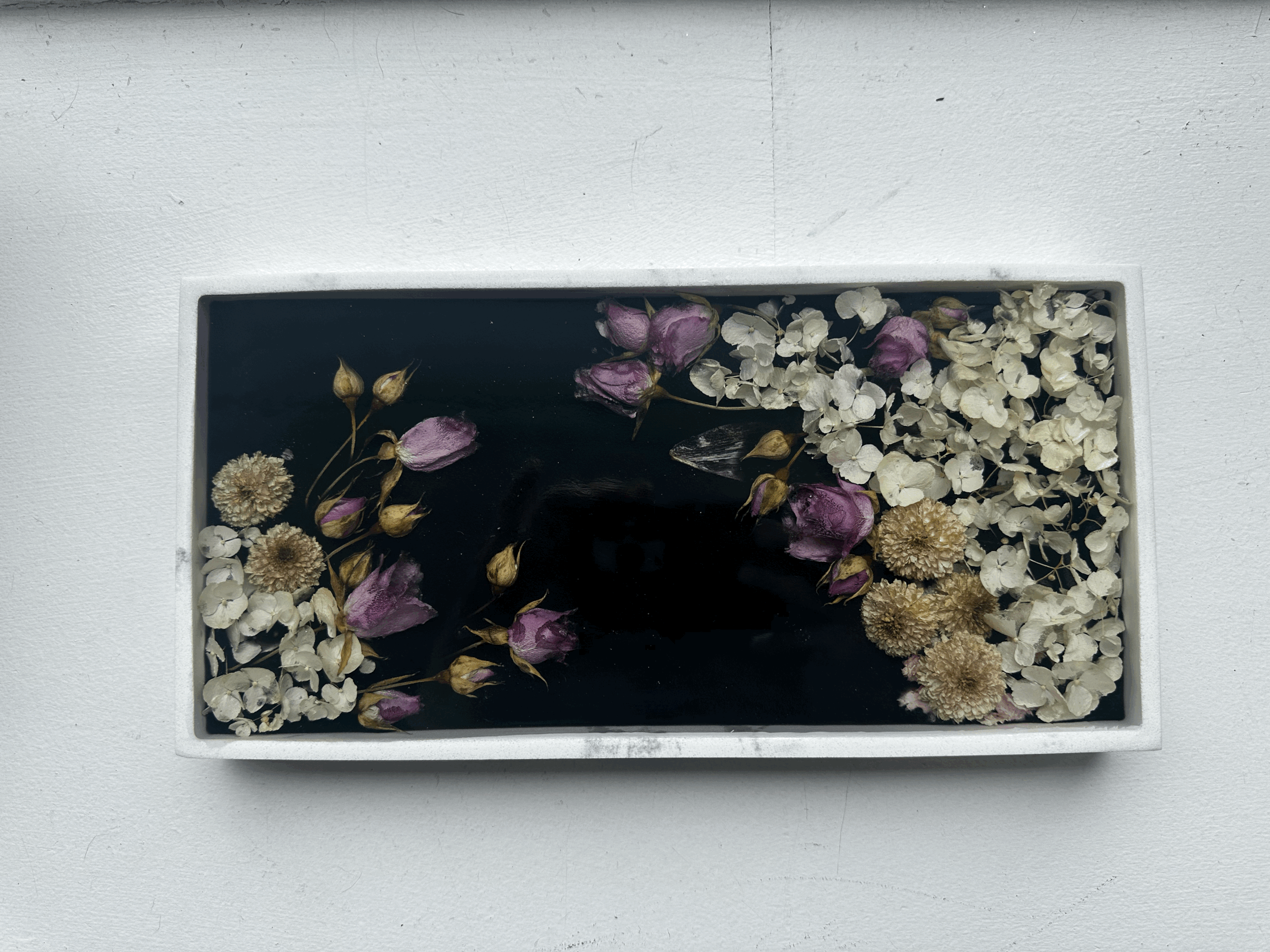 Moody Marble Trinket Dish