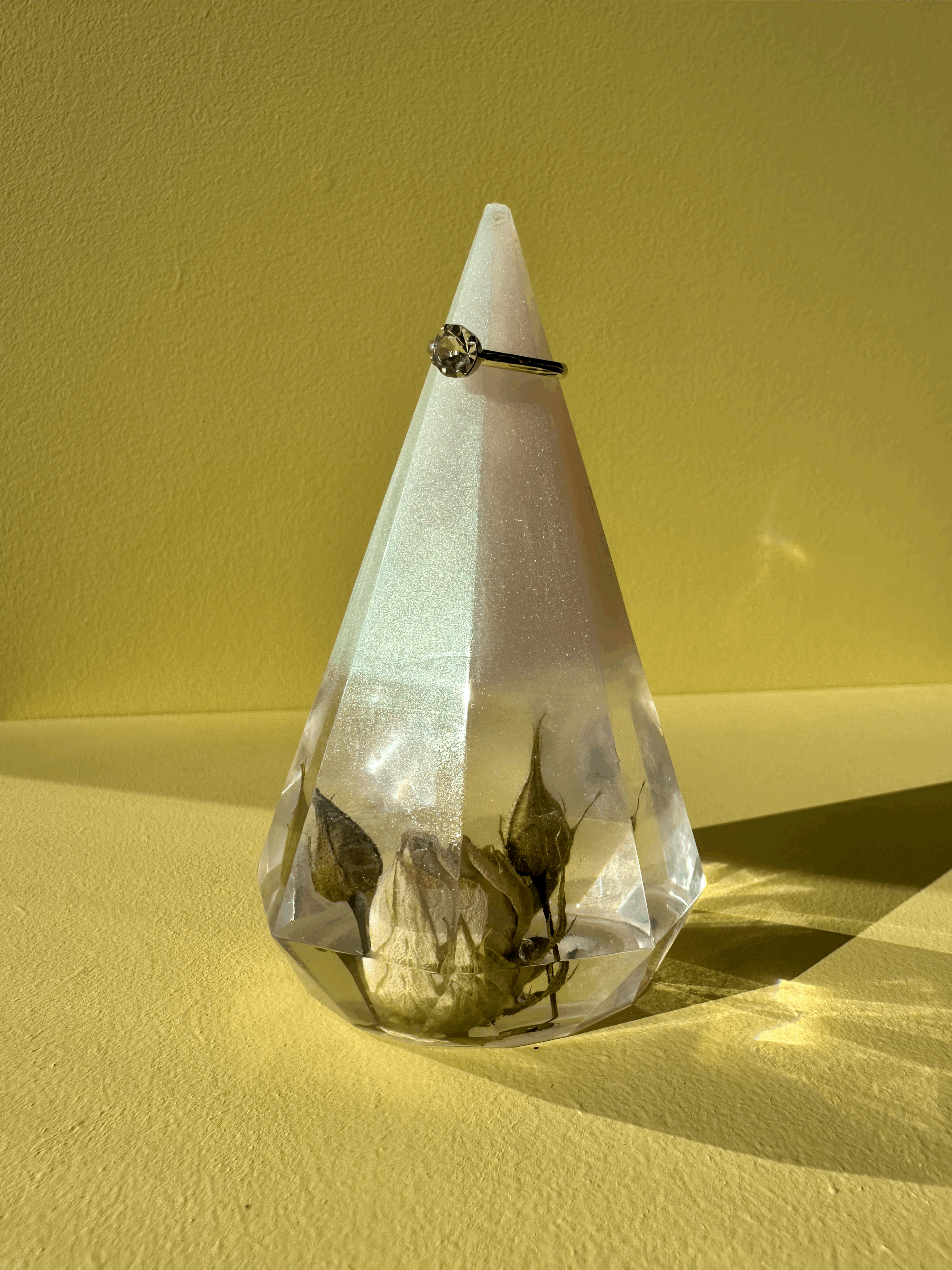 Perfectly Imperfect Iridescent Ring Holder