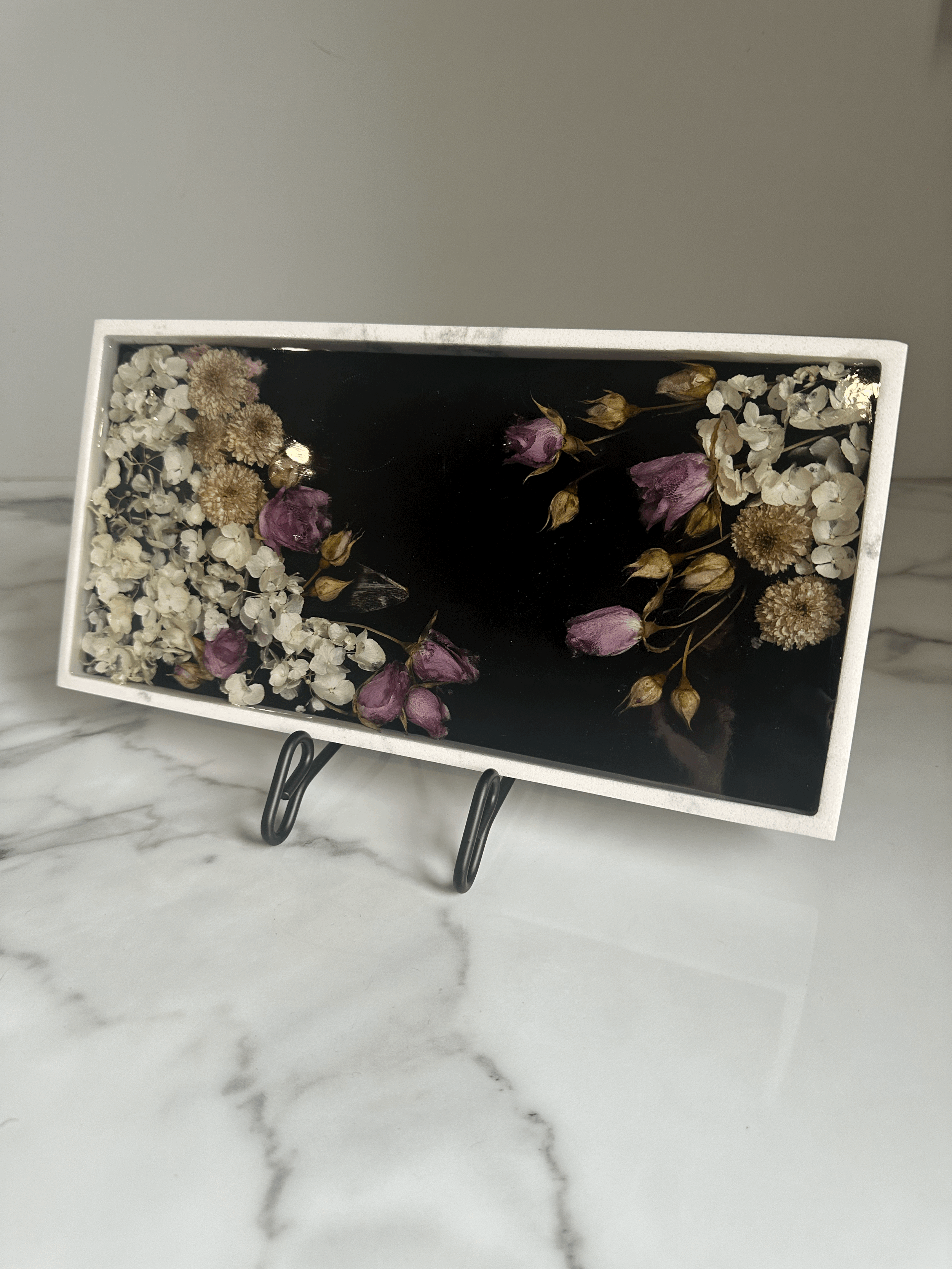 Moody Marble Trinket Dish