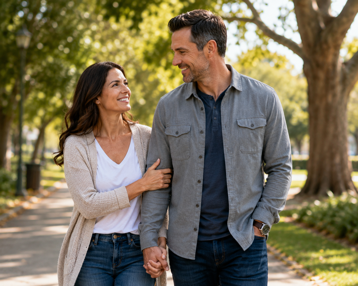 Couple confident and happy after recieving 2 coaching sessions
