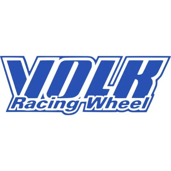 YDK Racing Wheel logo in blue text with a white background.