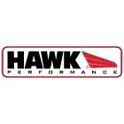 Hawk Performance logo with black and red text and a red swoosh underlining.