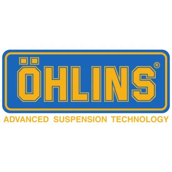 Ohlins logo with text 'Advanced Suspension Technology' beneath it.