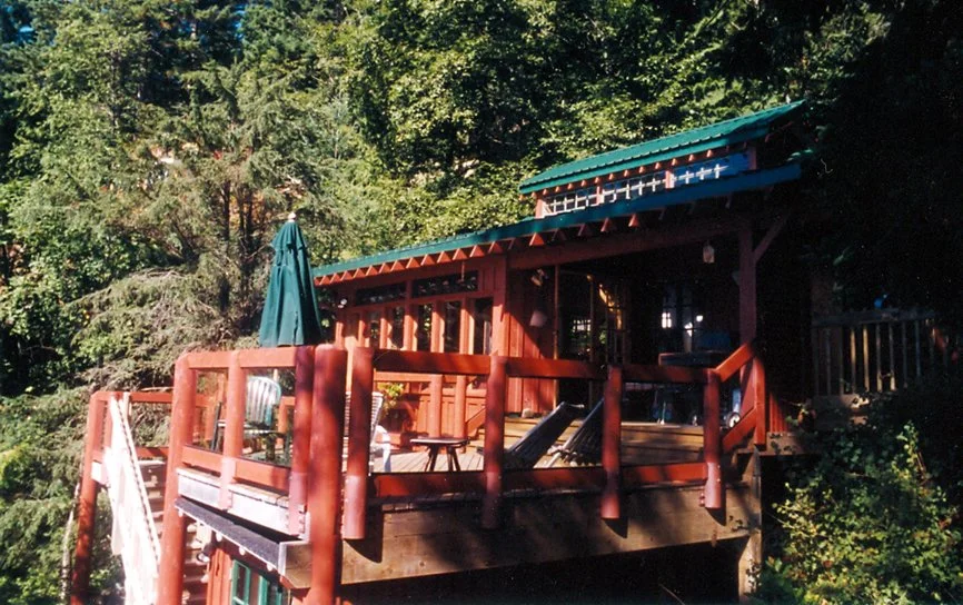 Renovation Bowen Island BC 1994