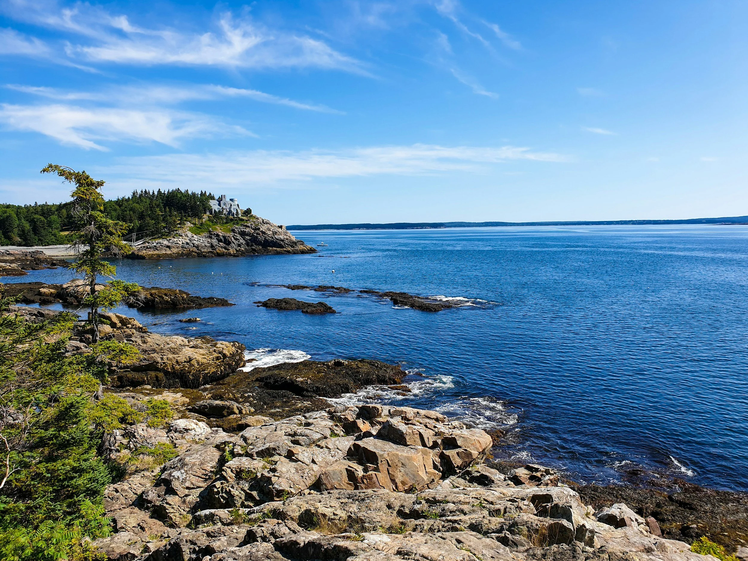 Coastal Maine home for sale as part of an estate settlement