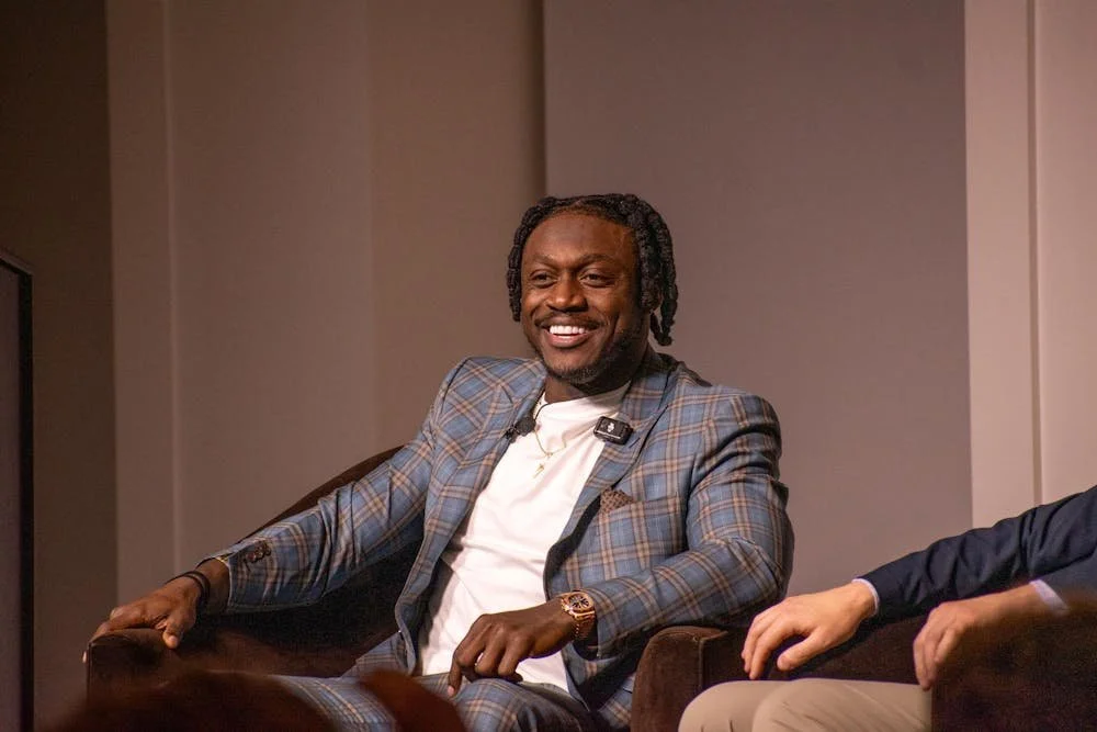 ‘This is a leap of faith, and I’m glad I did it’: AJ Brown speaks to Miami students for Stress Less Week