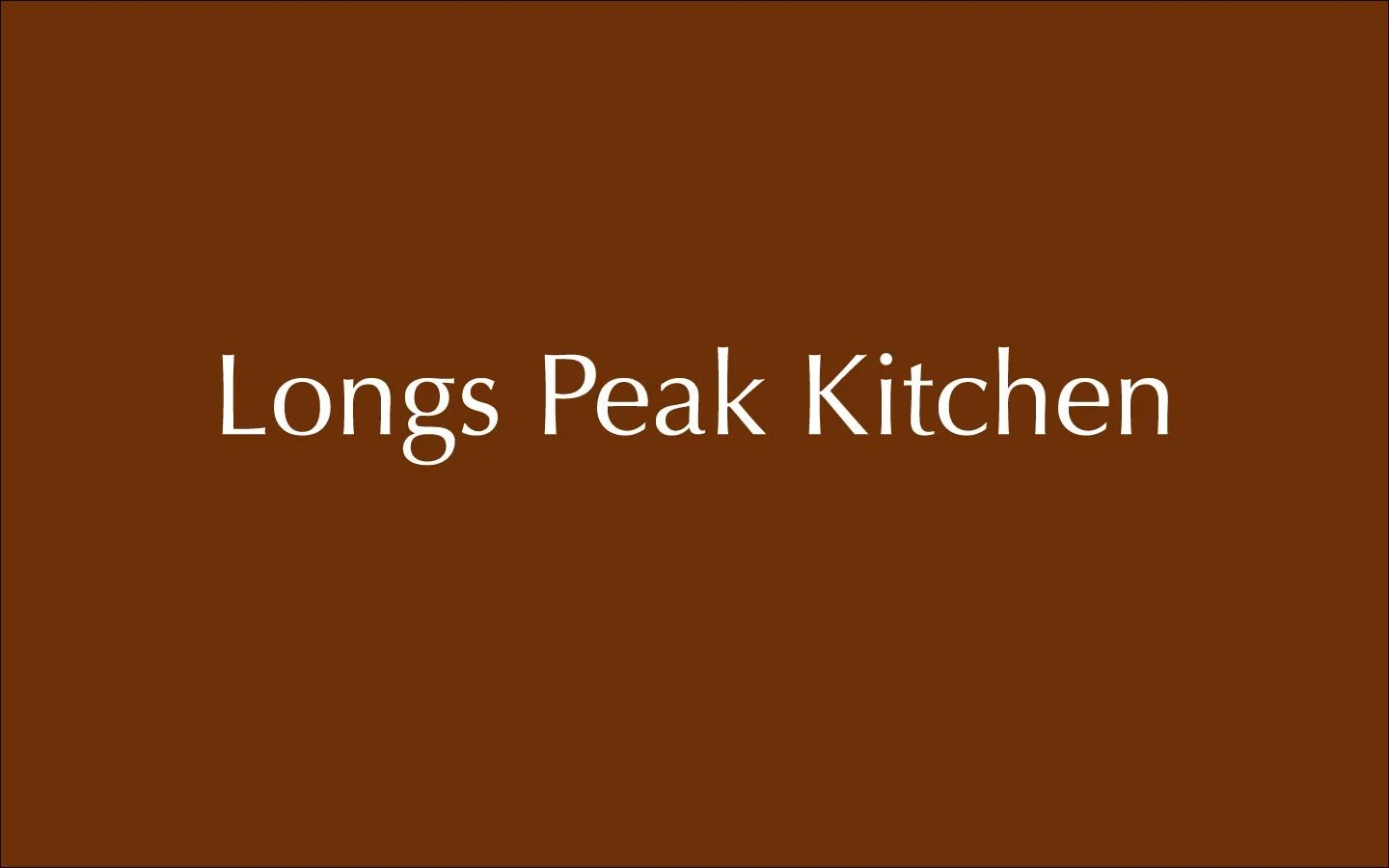 Longs Peak Kitchen