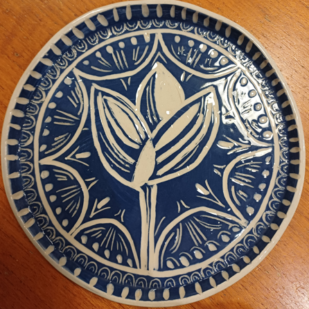 Coming soon! Small Tulip Plate