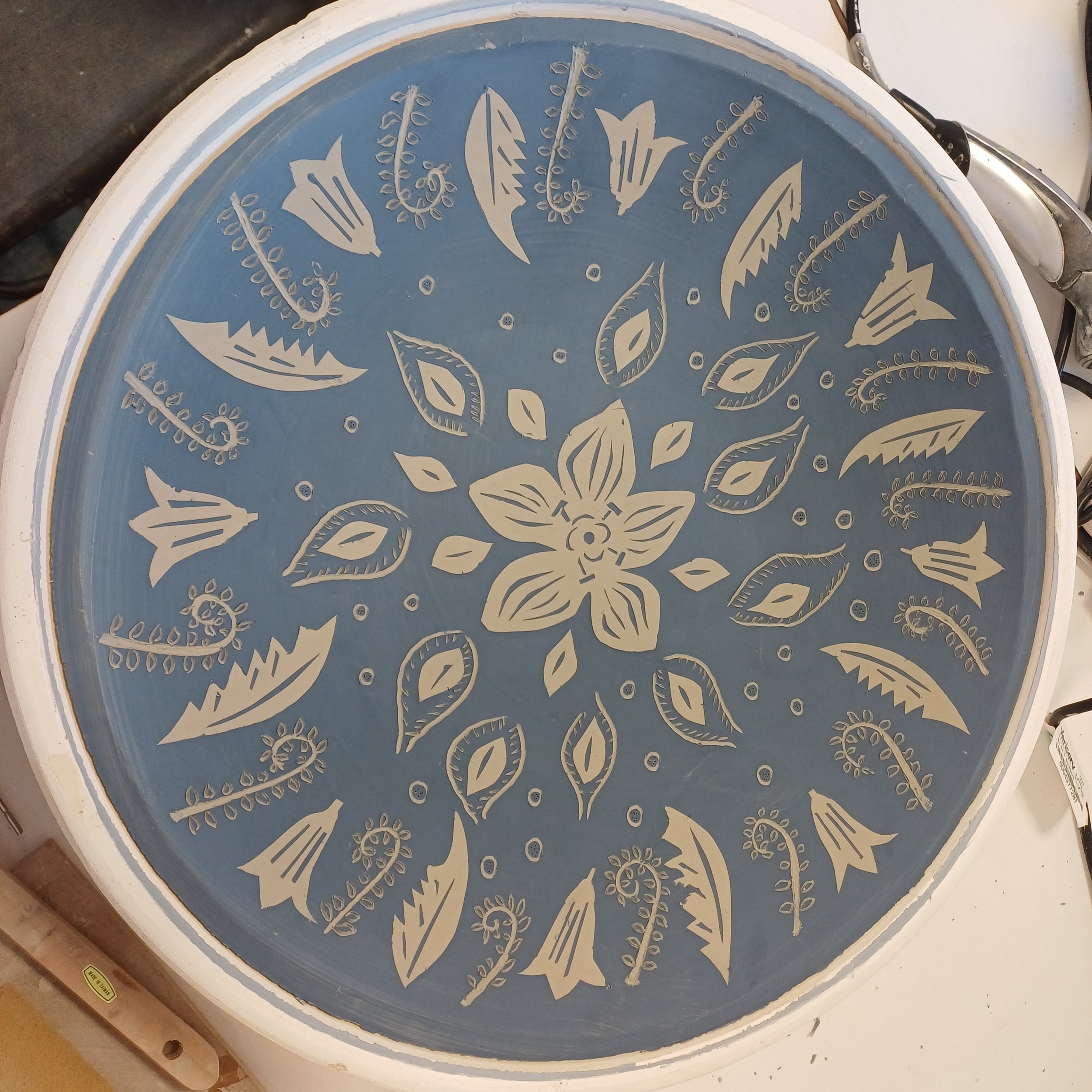 Coming Soon! Extra Large Grass-of-Parnassus Platter