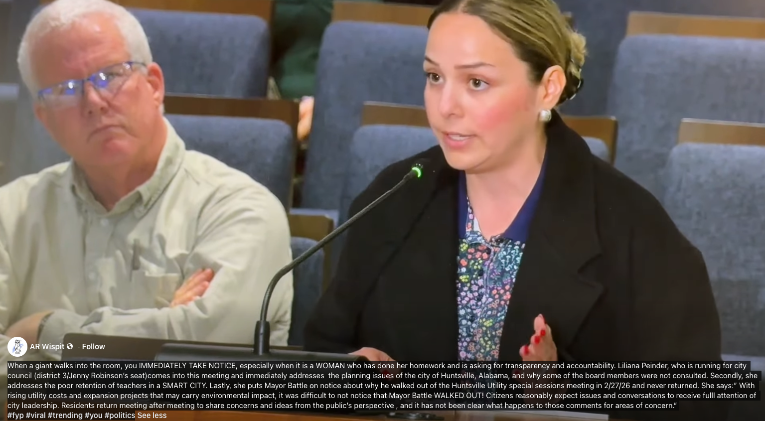 “When a giant walks into the room, you IMMEDIATELY TAKE NOTICE”