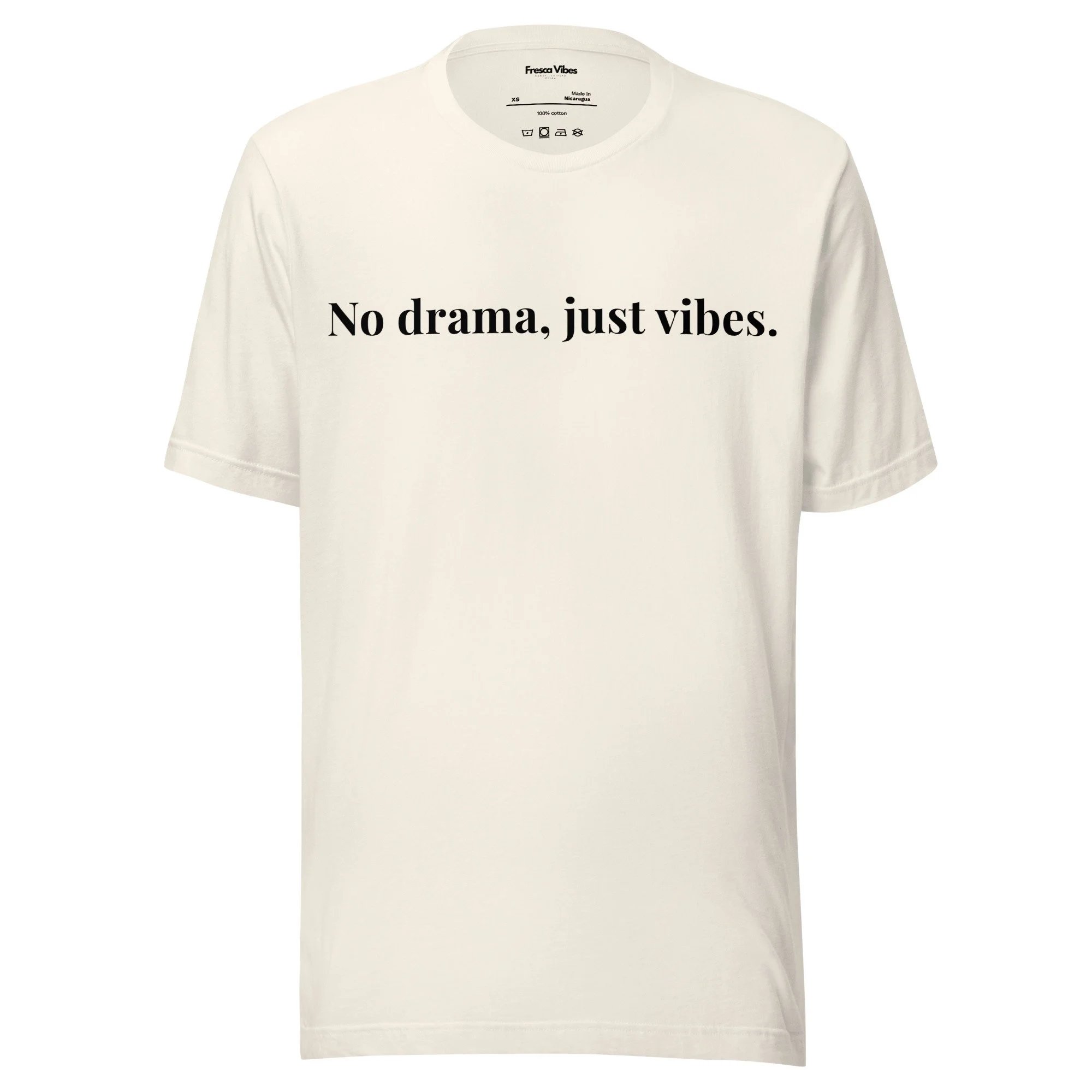 No drama, just vibes. – Vintage White