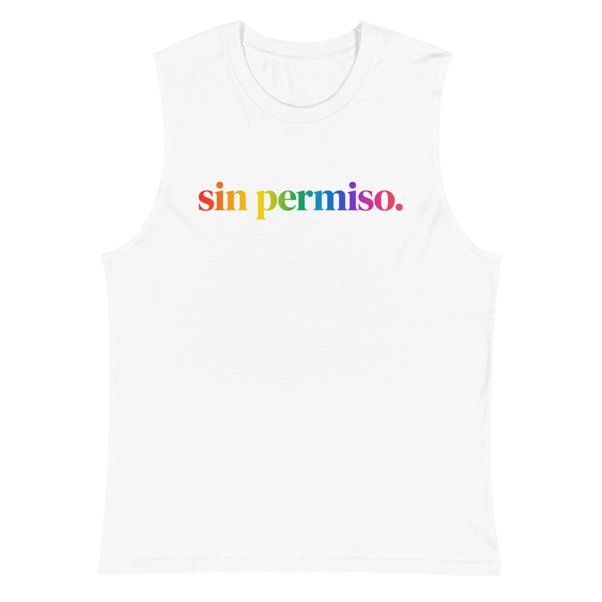sin permiso. Muscle Tee