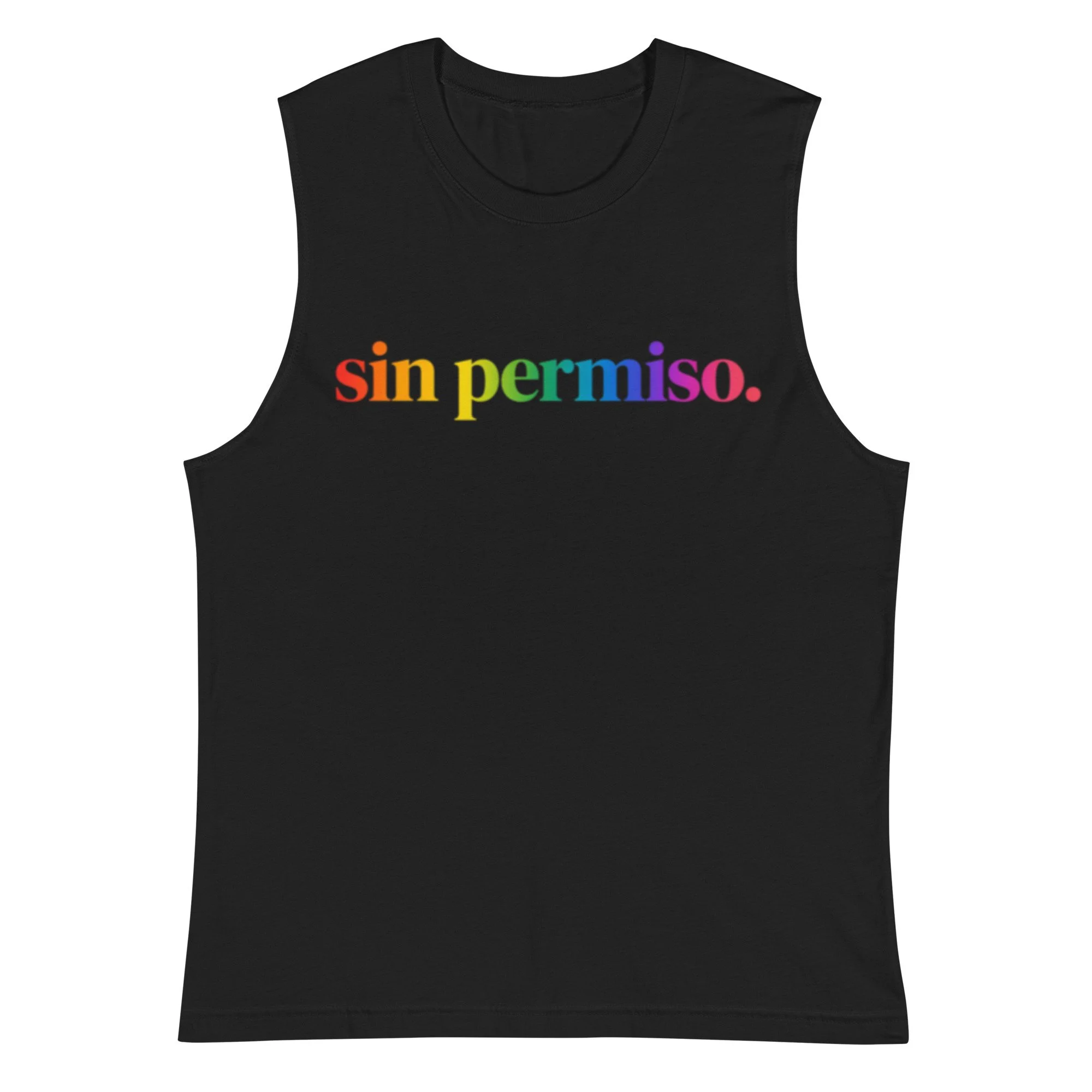 sin permiso. Muscle Tee