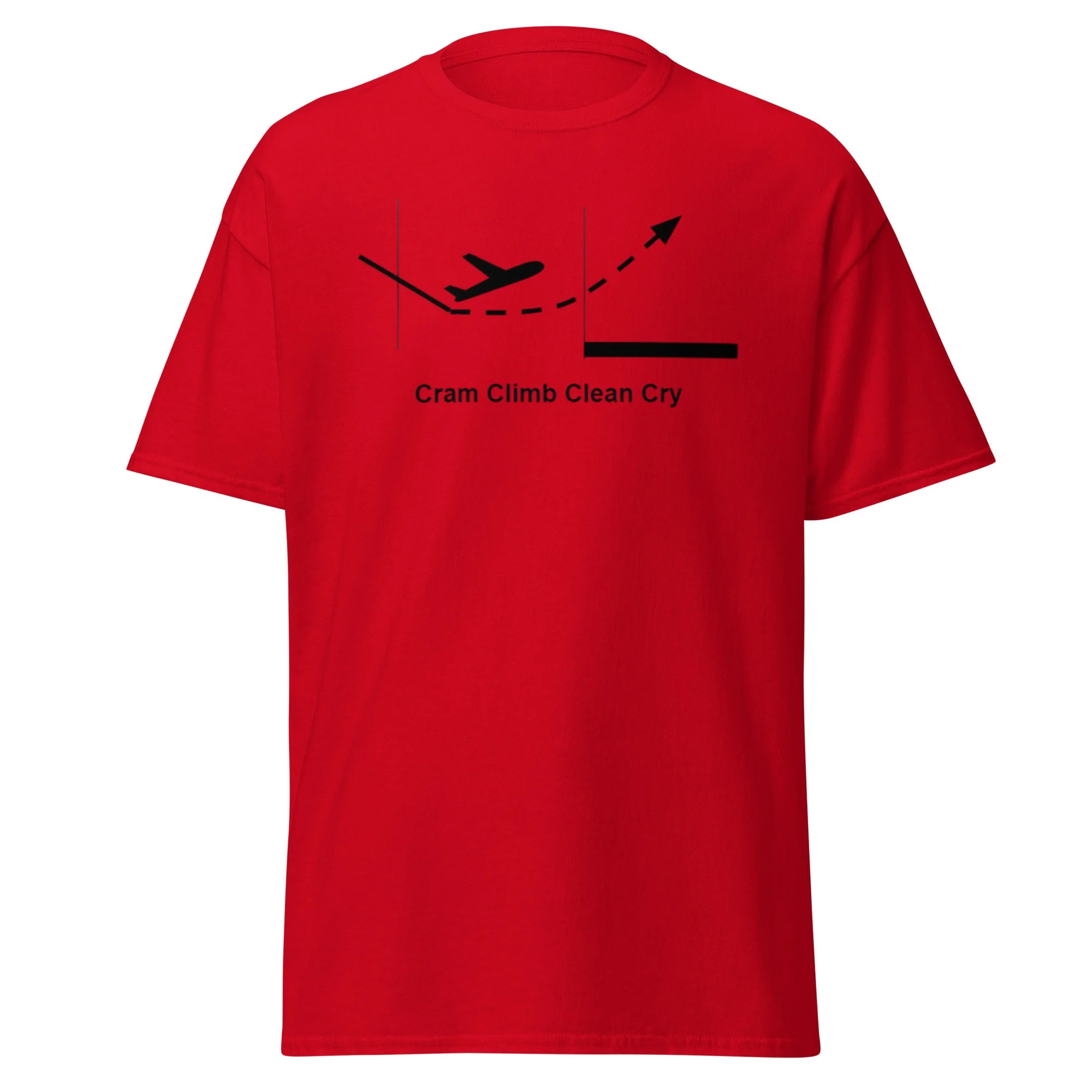 Cram Climb Clean Cry Unisex classic tee