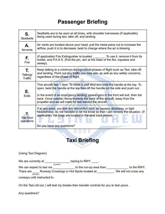 Briefing Guide - Archer