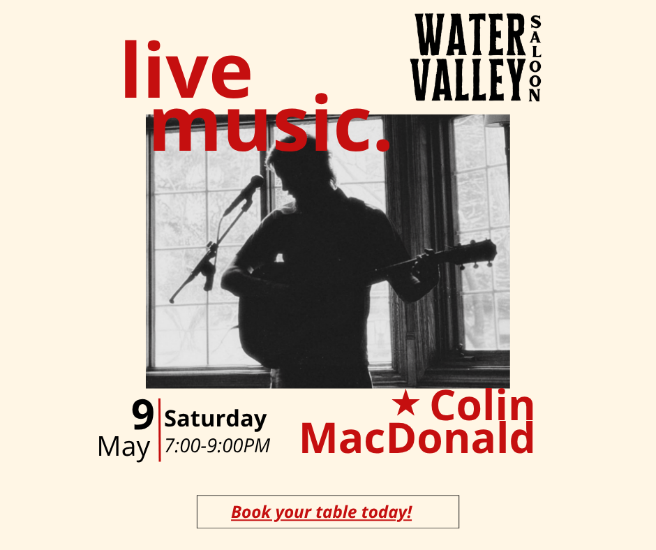 🎶 Live Music Saturday Nights  - Colin MacDonald