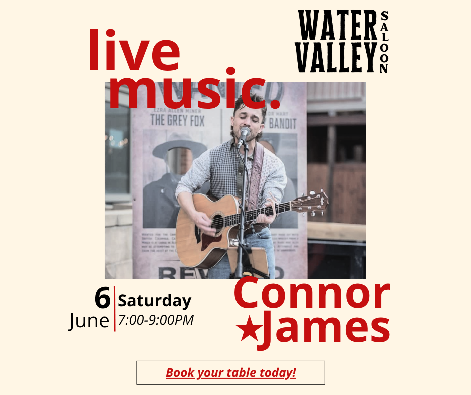 🎶 Live Music Saturday Nights 🎶 - Connor James