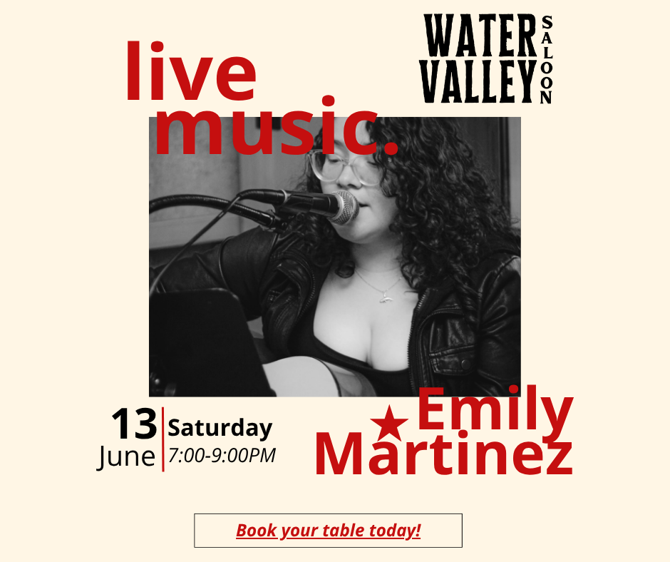 🎶 Live Music Saturday Nights 🎶 - Emily Martinez