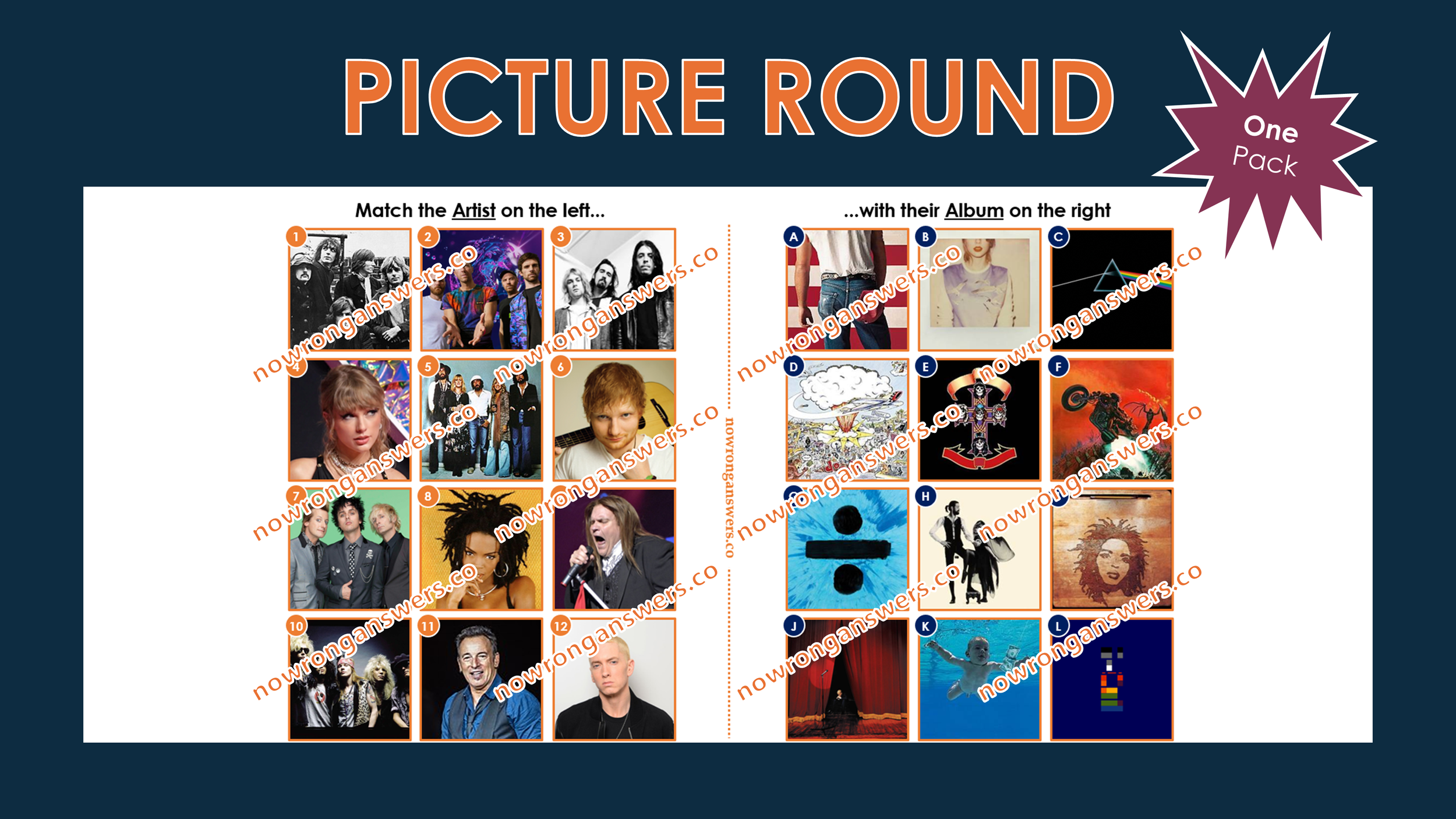 Artist - Album Mix & Match I