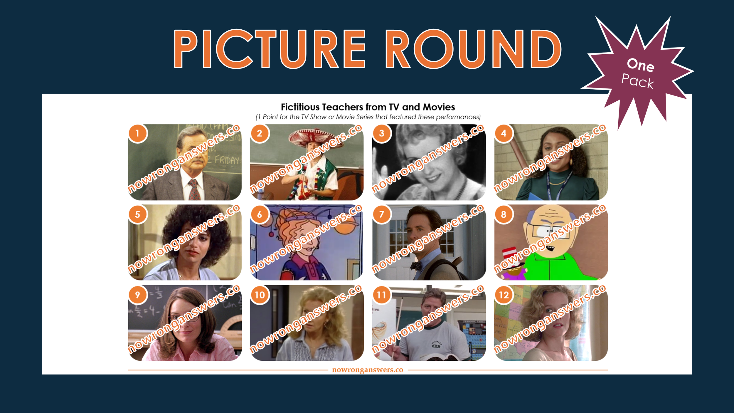 Fictitious Teachers from TV & Movies