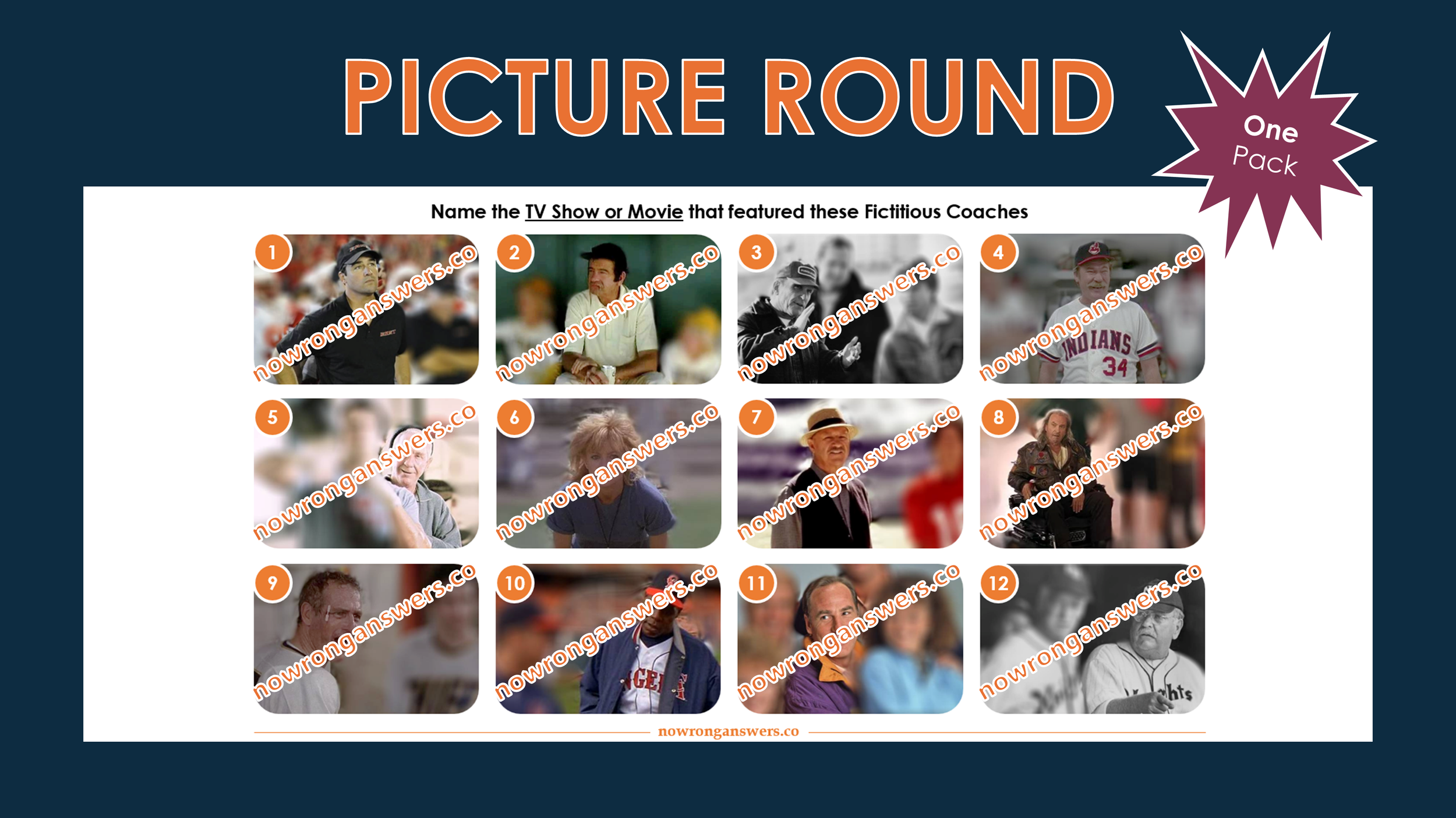 Fictitious Coaches from TV & Movies I